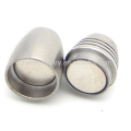 BX016 Wholesale 304 Stainless Steel Magnetic Barrel lock Clasps for bracelet Jewelry DIY Findings free sample